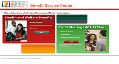 Desktop Screenshot of 711.benefitcenter.com